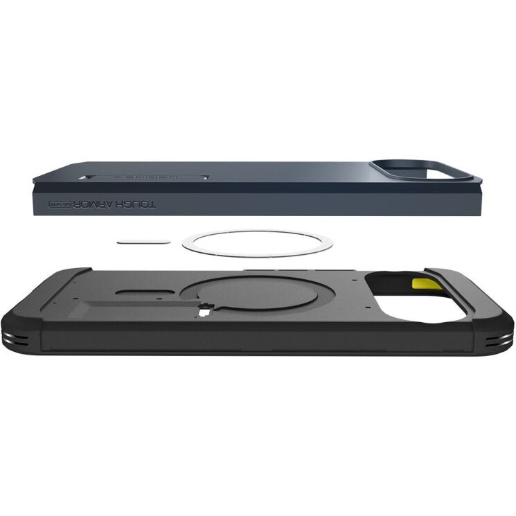 Захисний чохол Spigen (SGP) Tough Armor (MagFit) для Google Pixel 10 Pro XL (ACS09729) - Metal Slate: фото 8 з 17