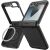Защитный чехол Spigen (SGP) Tough Armor Pro (MagFit) для Samsung Galaxy Flip 6 / Flip 7 FE (ACS09807) - Black: фото 1 из 23