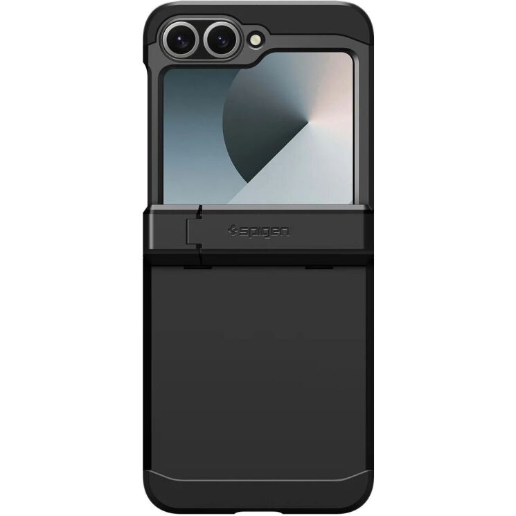 Защитный чехол Spigen (SGP) Tough Armor Pro (MagFit) для Samsung Galaxy Flip 6 / Flip 7 FE (ACS09807) - Black: фото 8 из 23