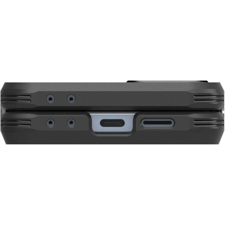 Защитный чехол Spigen (SGP) Tough Armor Pro (MagFit) для Samsung Galaxy Flip 6 / Flip 7 FE (ACS09807) - Black: фото 17 из 23