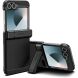 Защитный чехол Spigen (SGP) Tough Armor Pro (MagFit) для Samsung Galaxy Flip 6 / Flip 7 FE (ACS09807) - Black (357566B). Фото 3 из 23
