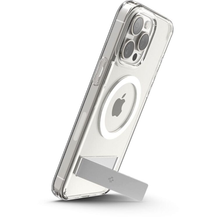 Защитный чехол Spigen (SGP) Ultra Hybrid S (MagFit) для Apple iPhone 15 Pro Max - Crystal Clear: фото 4 из 18