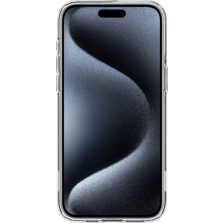 Защитный чехол Spigen (SGP) Ultra Hybrid S (MagFit) для Apple iPhone 15 Pro Max - Crystal Clear: фото 10 из 18