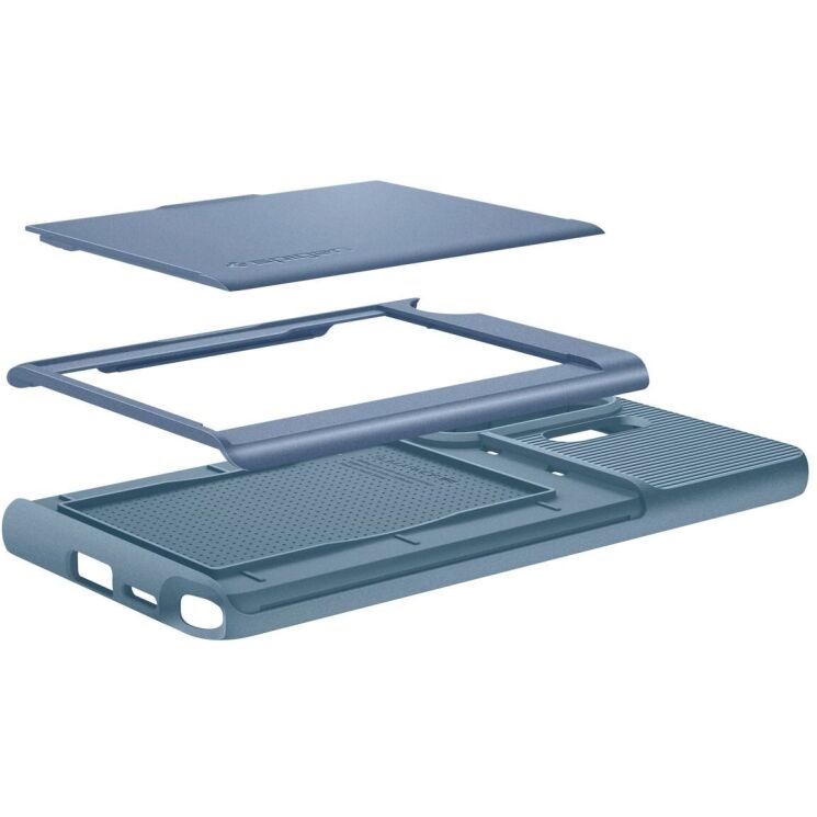 Защитный чехол Spigen Slim Armor CS для Samsung Galaxy S26 Ultra (S948) ACS11225 - Light Blue: фото 6 из 12