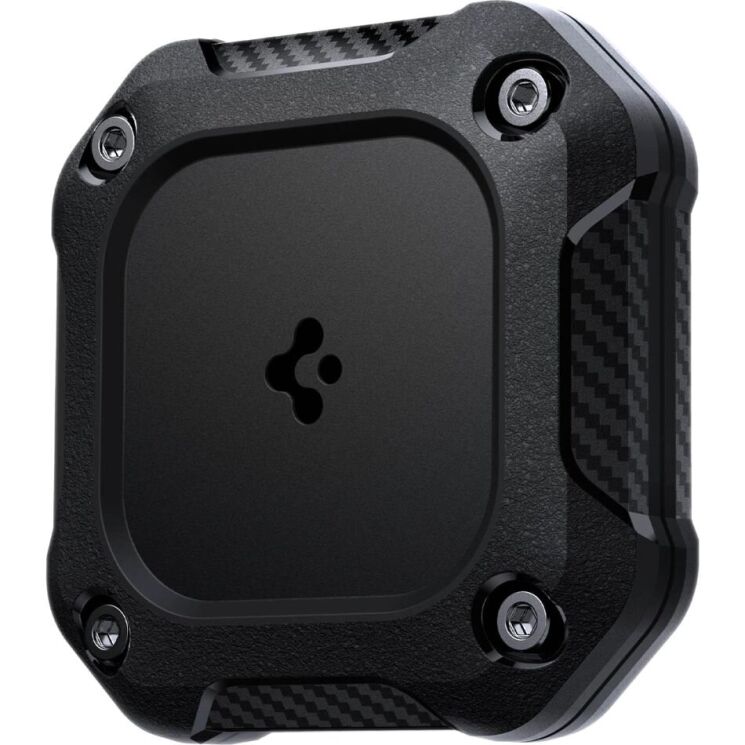 Захисний чохол Spigen Tough Armor (FA) для Apple AirTag / AirTag 2 (ACS09781) - Black: фото 3 з 14
