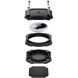 Захисний чохол Spigen Tough Armor (FA) для Apple AirTag / AirTag 2 (ACS09781) - Black (274020B). Фото 7 з 14