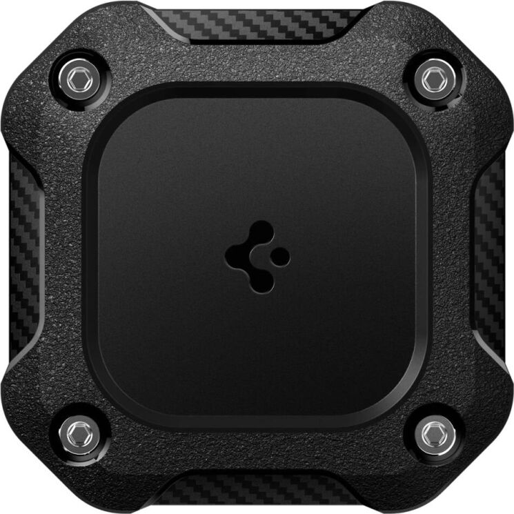 Захисний чохол Spigen Tough Armor (FA) для Apple AirTag / AirTag 2 (ACS09781) - Black: фото 2 з 14