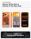 Защитный чехол Spigen Ultra Hybrid C-One (MagFit) для iPhone 18 Pro Max / 17 Pro Max (ACS11984) - Tangerine (440309O). Фото 8 из 15