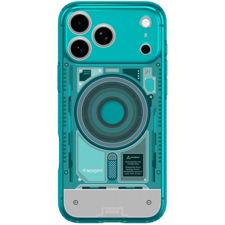 Захисний чохол Spigen Ultra Hybrid C-One (MagFit) для iPhone 18 Pro Max / 17 Pro Max (ACS11983) - Blue (440309L) Захисний чохол Spigen Ultra Hybrid C-One (MagFit) для iPhone 18 Pro Max / 17 Pro Max (ACS11983) - Blue: фото 3 з 15