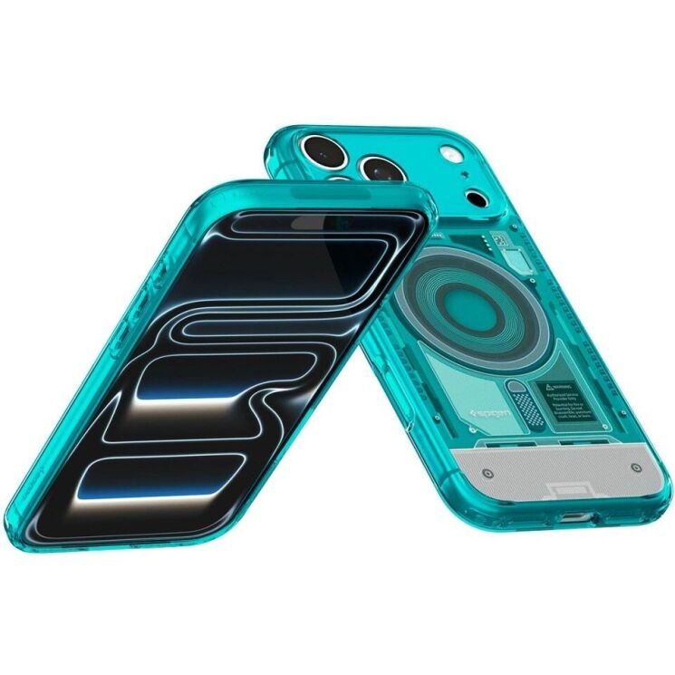 Захисний чохол Spigen Ultra Hybrid C-One (MagFit) для iPhone 18 Pro Max / 17 Pro Max (ACS11983) - Blue (440309L) Захисний чохол Spigen Ultra Hybrid C-One (MagFit) для iPhone 18 Pro Max / 17 Pro Max (ACS11983) - Blue: фото 5 з 15