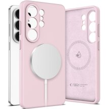 Защитный чехол Tech-Protect Silicone MagSafe для Samsung Galaxy S26 Ultra (S948) - Pink Pearl: фото 1 из 10