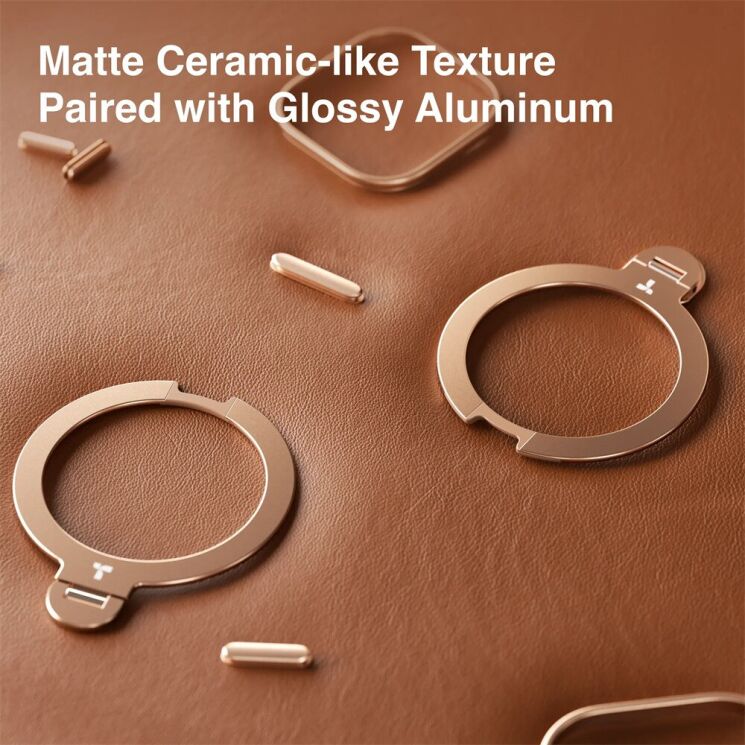 Захисний чохол TORRAS Ostand Q3 VegSkin (with MagSafe) для iPhone 16 Pro Max - Black: фото 8 з 9