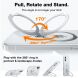 Защитный чехол TORRAS Ostand Spin MagSafe для Apple iPhone 16 - White (366417W). Фото 3 из 7
