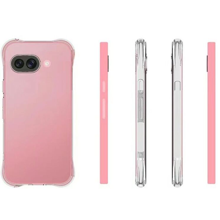 Защитный чехол UniCase AirBag для Google Pixel 9a - Transparent: фото 4 из 4