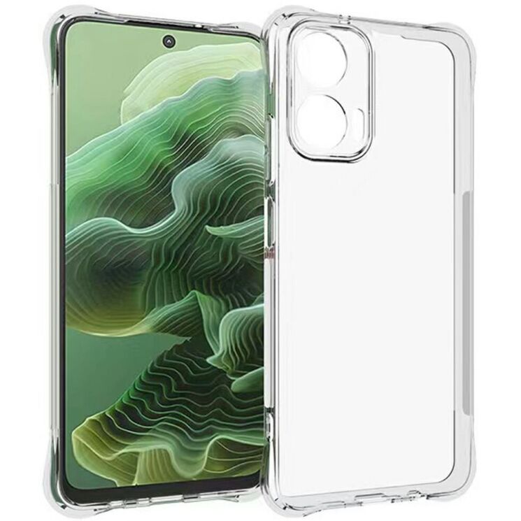 Захисний чохол UniCase AirBag для Motorola Moto G35 - Transparent: фото 1 з 4