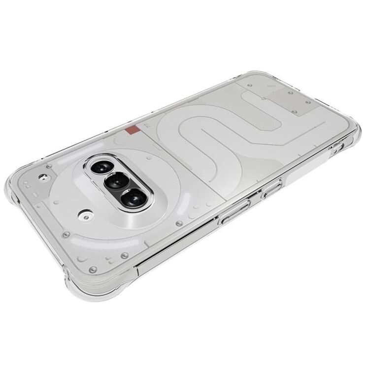 Защитный чехол UniCase AirBag для Nothing Phone (3a) - Transparent: фото 3 из 5
