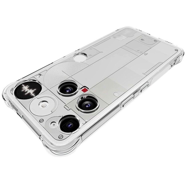 Захисний чохол UniCase AirBag Flow для Nothing Phone (3) - Transparent: фото 3 з 5