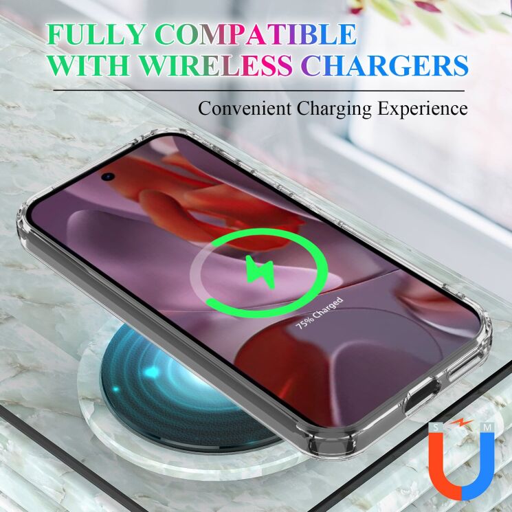 Защитный чехол UniCase AirBag MagSafe для Google Pixel 10a - Clear: фото 8 из 9