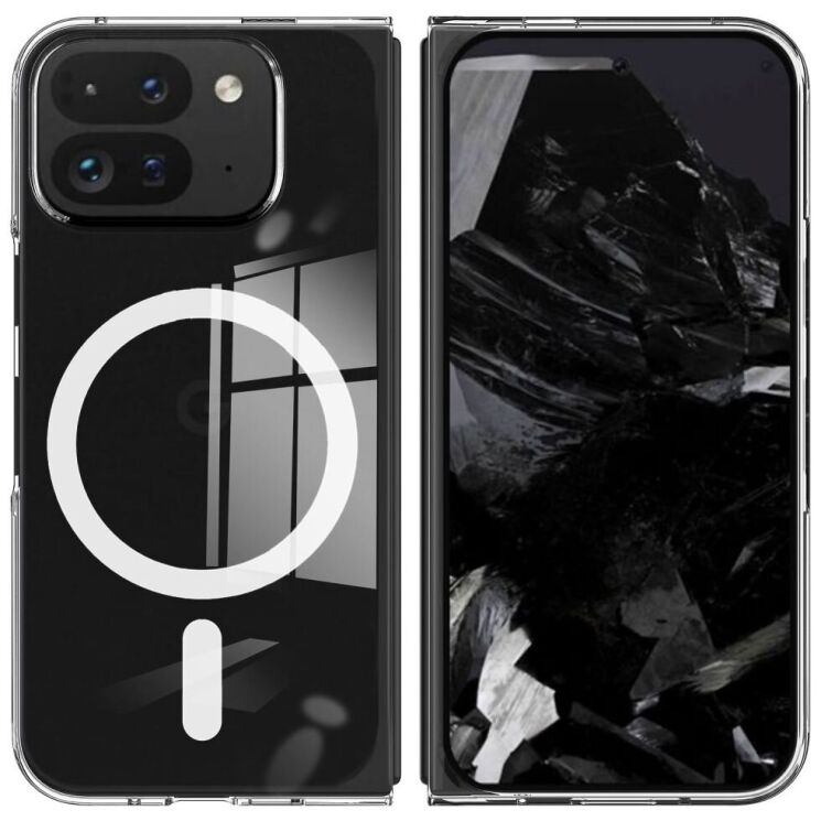 Захисний чохол UniCase AirBag MagSafe (FF) для Google Pixel 9 Pro Fold - Transparent: фото 4 з 10