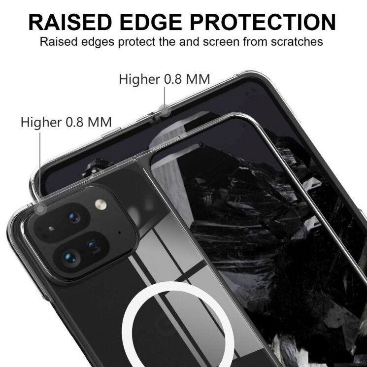 Захисний чохол UniCase AirBag MagSafe (FF) для Google Pixel 9 Pro Fold - Transparent: фото 7 з 10