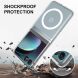 Захисний чохол UniCase AirBag MagSafe (FF) для Motorola Razr 50 - Transparent (358717T). Фото 3 з 7