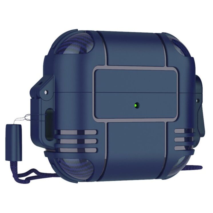 Захисний чохол UniCase Armor Shield для Apple AirPods 3 - Blue: фото 1 з 5