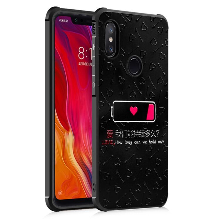 Защитный чехол UniCase Black Style для Xiaomi Mi 8 SE (Special Edition) - Love, How Long Can We Hold?: фото 1 из 10