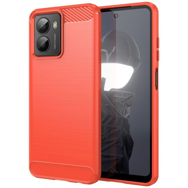 Защитный чехол UniCase Carbon для HMD Fusion - Red: фото 1 из 13