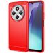 Защитный чехол UniCase Carbon для Xiaomi Redmi 14C / Redmi A4 5G / Poco C75 - Red (366063R). Фото 1 из 8