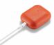 Защитный чехол UniCase Leather Cover для Apple AirPods 1 / 2 - Red (247303R). Фото 10 из 14