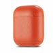 Защитный чехол UniCase Leather Cover для Apple AirPods 1 / 2 - Red (247303R). Фото 3 из 14