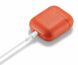 Защитный чехол UniCase Leather Cover для Apple AirPods 1 / 2 - Red (247303R). Фото 11 из 14