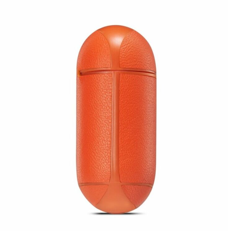 Защитный чехол UniCase Leather Cover для Apple AirPods 1 / 2 - Red: фото 6 из 14