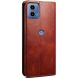 Захисний чохол UniCase Leather Wallet для Motorola Moto G24 Power - Brown (347921Z). Фото 6 з 6