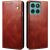 Захисний чохол UniCase Leather Wallet для Motorola Moto G56 - Brown: фото 1 з 7