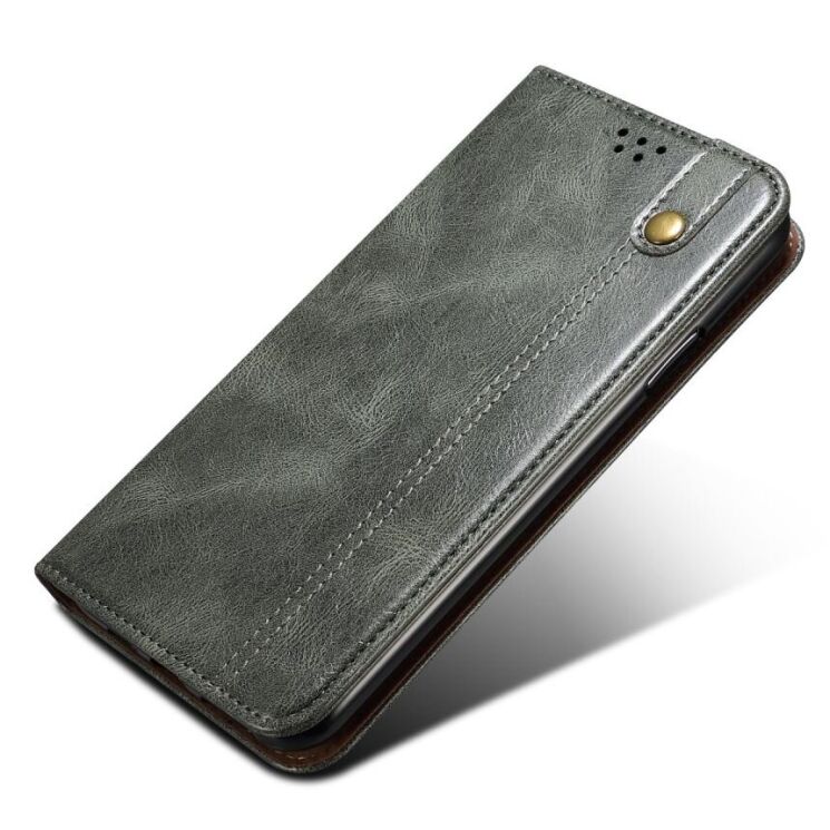 Защитный чехол UniCase Leather Wallet для OPPO A78 - Green: фото 4 из 8