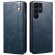 Захисний чохол UniCase Leather Wallet для Samsung Galaxy S23 Ultra (S918) - Blue (321078L)