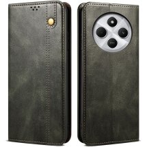 Защитный чехол UniCase Leather Wallet для Xiaomi Redmi 14C / Redmi A4 5G / Poco C75 - Green: фото 1 из 6