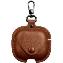 Защитный чехол UniCase Retro Cover для Xiaomi Redmi Buds 6 Active - Brown: фото 1 из 7