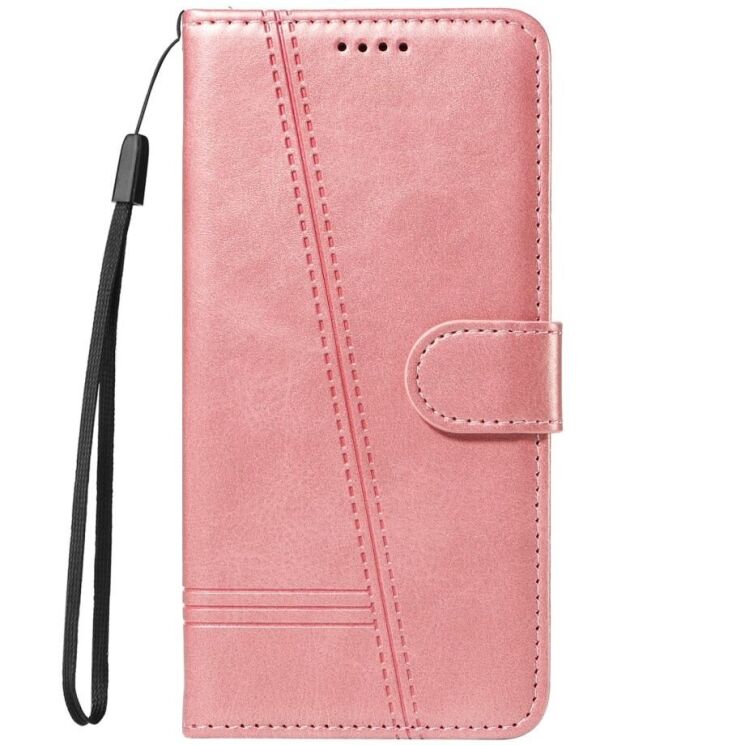 Защитный чехол UniCase T-Shape Lines для Xiaomi Redmi Note 14 4G - Rose Gold: фото 2 из 8