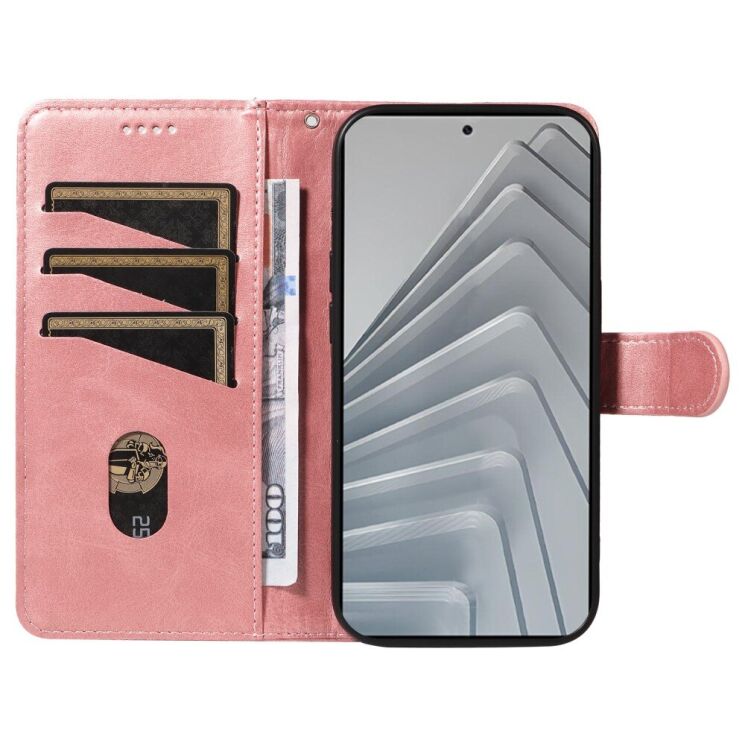 Защитный чехол UniCase T-Shape Lines для Xiaomi Redmi Note 14 4G - Rose Gold: фото 4 из 8