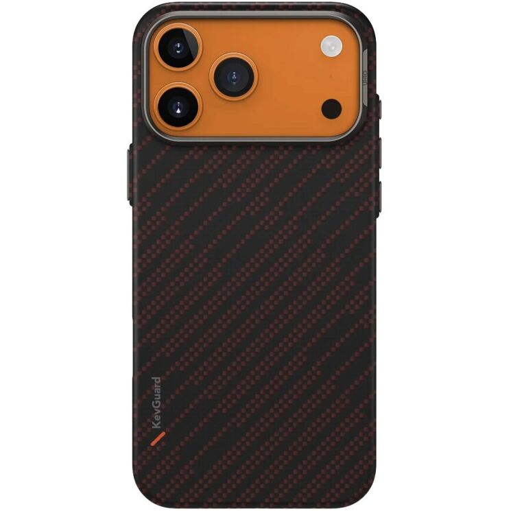 Защитный чехол UNIQ Keva EDGE MagClick для iPhone 17 Pro Max (UNIQ-IP6.9P(2025)-KEVAEDMRORG) - Orange (411141O) Защитный чехол UNIQ Keva EDGE MagClick для iPhone 17 Pro Max (UNIQ-IP6.9P(2025)-KEVAEDMRORG) - Orange: фото 2 из 5