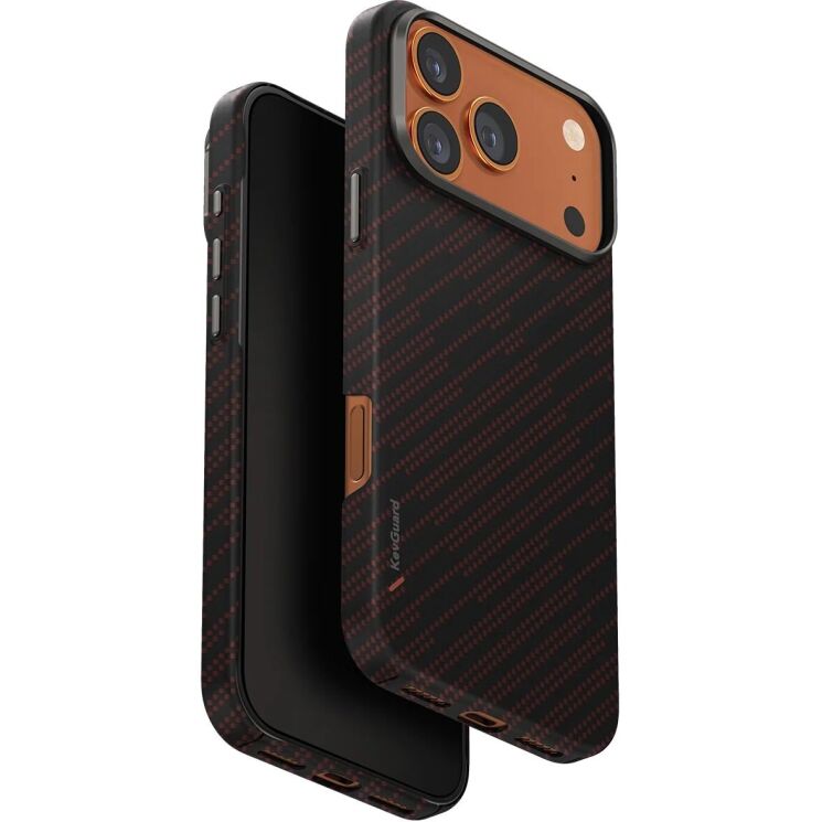 Защитный чехол UNIQ Keva EDGE MagClick для iPhone 17 Pro Max (UNIQ-IP6.9P(2025)-KEVAEDMRORG) - Orange (411141O) Защитный чехол UNIQ Keva EDGE MagClick для iPhone 17 Pro Max (UNIQ-IP6.9P(2025)-KEVAEDMRORG) - Orange: фото 1 из 5