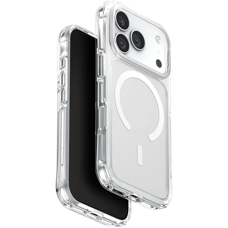 Защитный чехол UNIQ LifePro Xtreme with MagClick для iPhone 17 Pro (IP6.3P(2025)-LXAFMFCLRW) - Transparent: фото 1 из 8