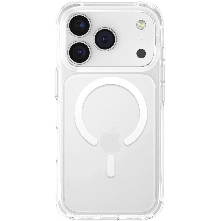 Защитный чехол UNIQ LifePro Xtreme with MagClick для iPhone 17 Pro (IP6.3P(2025)-LXAFMFCLRW) - Transparent: фото 2 из 8