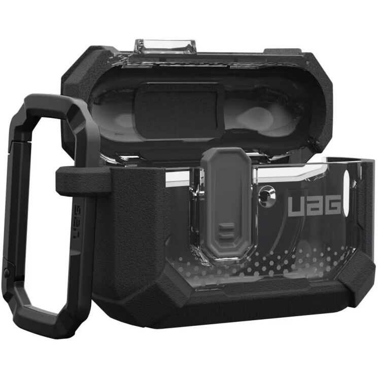 Защитный чехол URBAN ARMOR GEAR Plasma Series для AirPods Pro 3 (104132114040) - Black: фото 7 из 10
