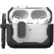 Защитный чехол URBAN ARMOR GEAR Plasma Series для AirPods Pro 3 (104132114040) - Black (390162B). Фото 2 из 10