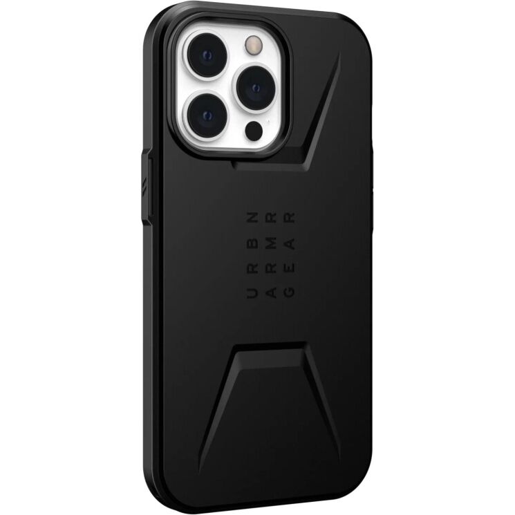 Защитный чехол URBAN ARMOR GEAR (UAG) Civilian MagSafe для Apple iPhone 13 Pro (11354D114040) - Black: фото 2 из 7