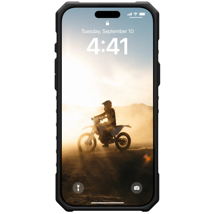 Защитный чехол URBAN ARMOR GEAR (UAG) Pathfinder Clear Pro для Apple iPhone 16 Pro Max - Ice: фото 2 из 10