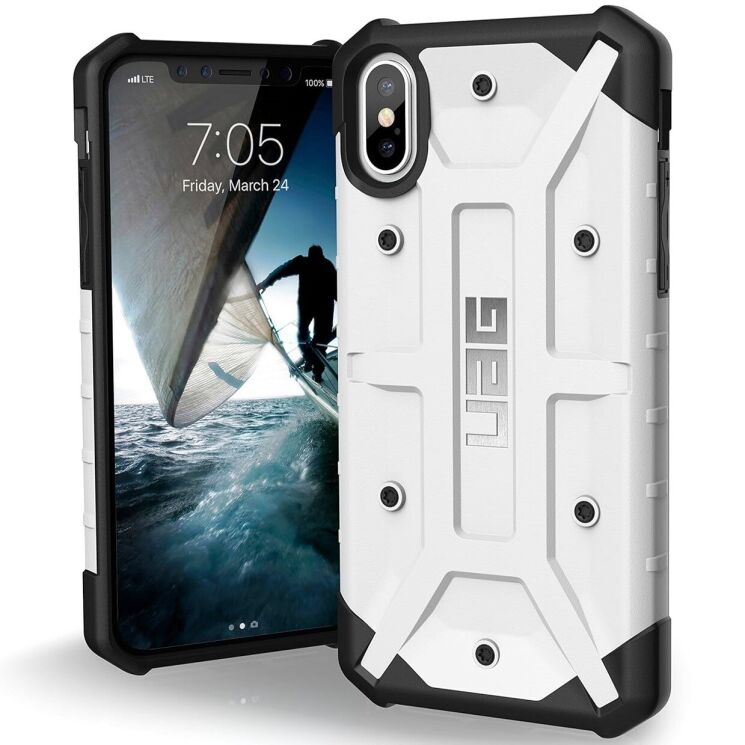Защитный чехол URBAN ARMOR GEAR (UAG) Pathfinder для Apple iPhone X / XS - White: фото 1 из 17